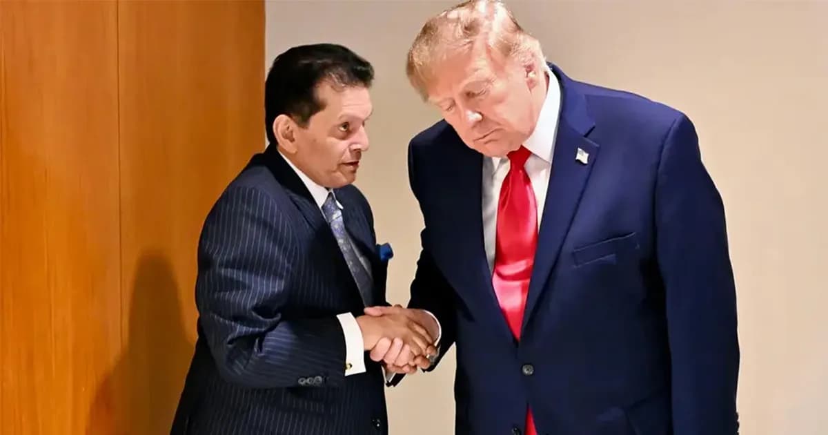 ডোনাল্ড ট্রাম্পের সঙ্গে খলিলুর রহমানের মতবিনিময়