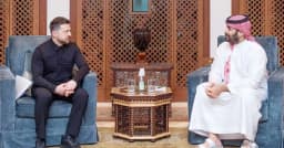 নিরাপত্তা সহযোগিতা চুক্তি স্বাক্ষর করলেন সৌদি যুবরাজ ও জেলেনস্কি