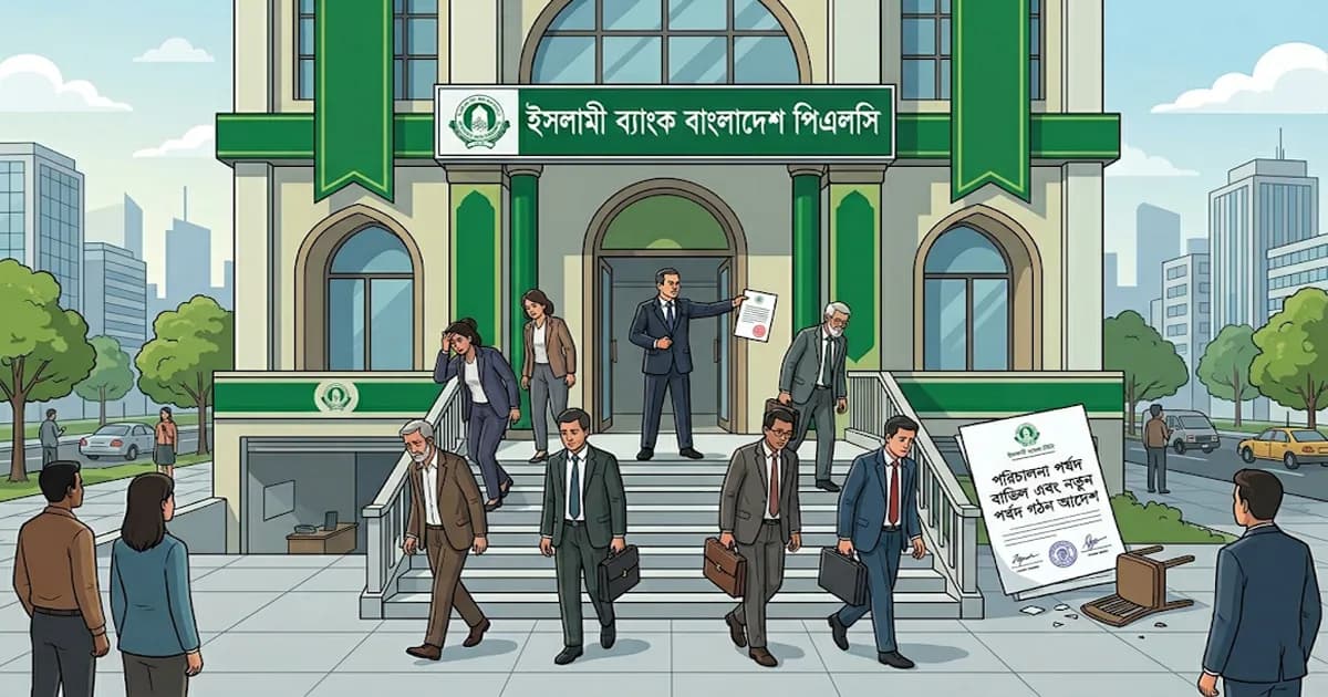ইসলামী ব্যাংকের পুরো বোর্ড ভেঙে দিলো বাংলাদেশ ব্যাংক