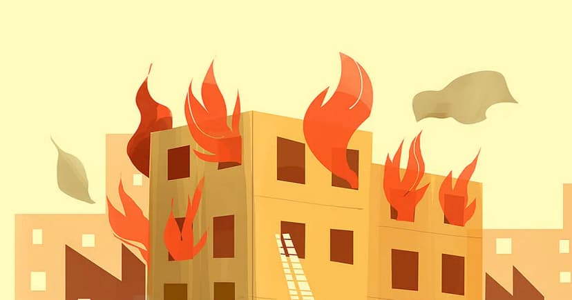 বনানীতে বহুতল ভবনে ভয়াবহ আগুন