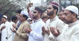 ঈদের জামাতে ইরান-ফিলিস্তিনে আগ্রাসন বন্ধ ও বিশ্বশান্তির আহ্বান