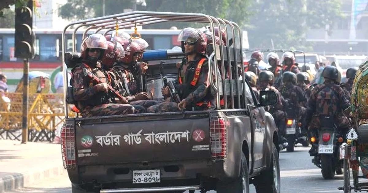 ঢাকা ও আশপাশের এলাকায় ১২ প্লাটুন বিজিবি মোতায়েন
