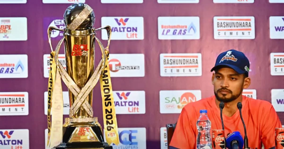 শিরোপা জয়ে ম্যাচ না খেলা ক্রিকেটারদের কৃতিত্ব দিলেন শান্ত