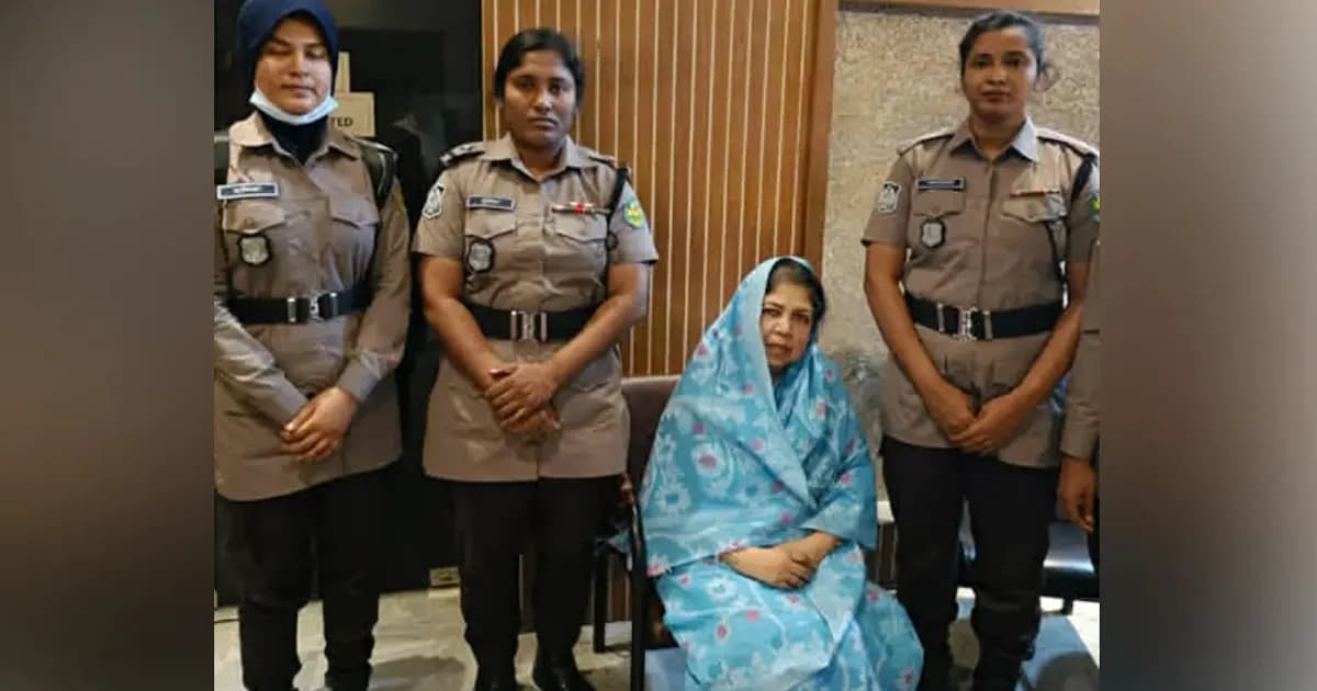 এতদিন যেখানে লুকিয়ে ছিলেন সাবেক স্পিকার শিরীন শারমিন