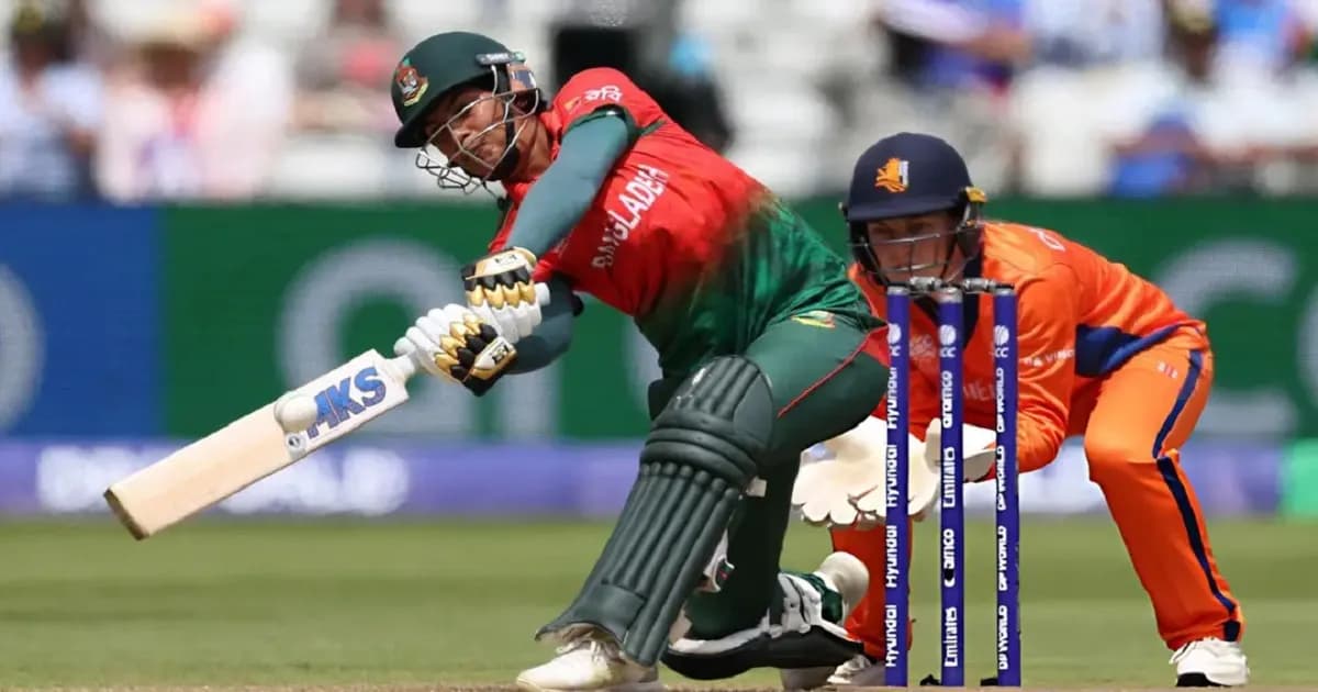 নেদারল্যান্ডসকে হারিয়ে বিশ্বকাপের যাত্রা শুরু করলো বাংলাদেশ
