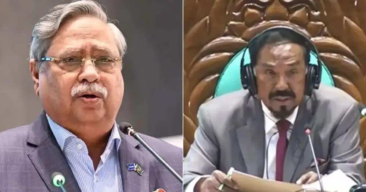 রাষ্ট্রপতির পদত্যাগ : জরুরি সংবাদ সম্মেলন ডেকেছেন স্পিকার