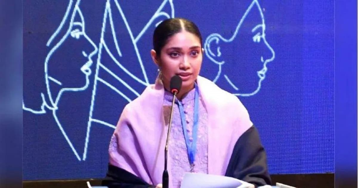জাতিসংঘে খলিলের কার্যালয়ের লিগ্যাল অফিসার জাইমা রহমান