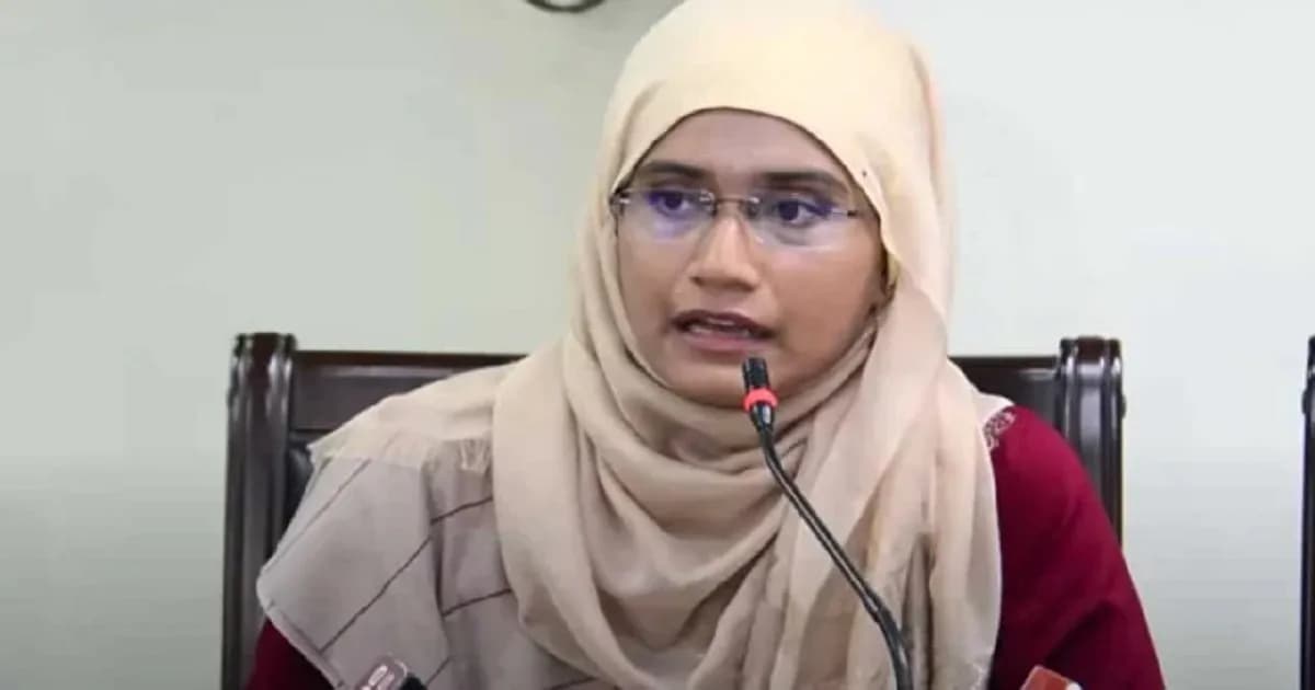 জামায়াত-এনসিপি জোট ঘোষণা নিয়ে যা জানালেন সামান্তা শারমিন