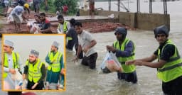 চট্টগ্রামে বন্যাদুর্গত মানুষের পাশে আন নুসরা ফাউন্ডেশন
