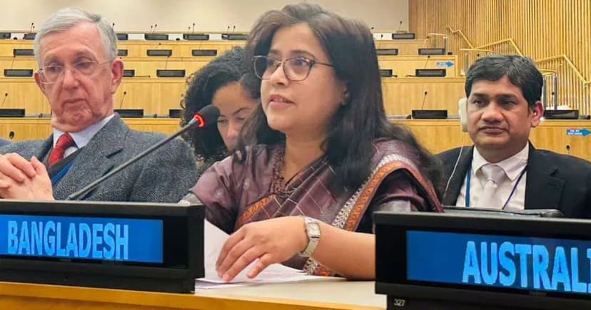 জাতিসংঘ শান্তি বিনির্মাণ কমিশনের সহ-সভাপতি নির্বাচিত বাংলাদেশ