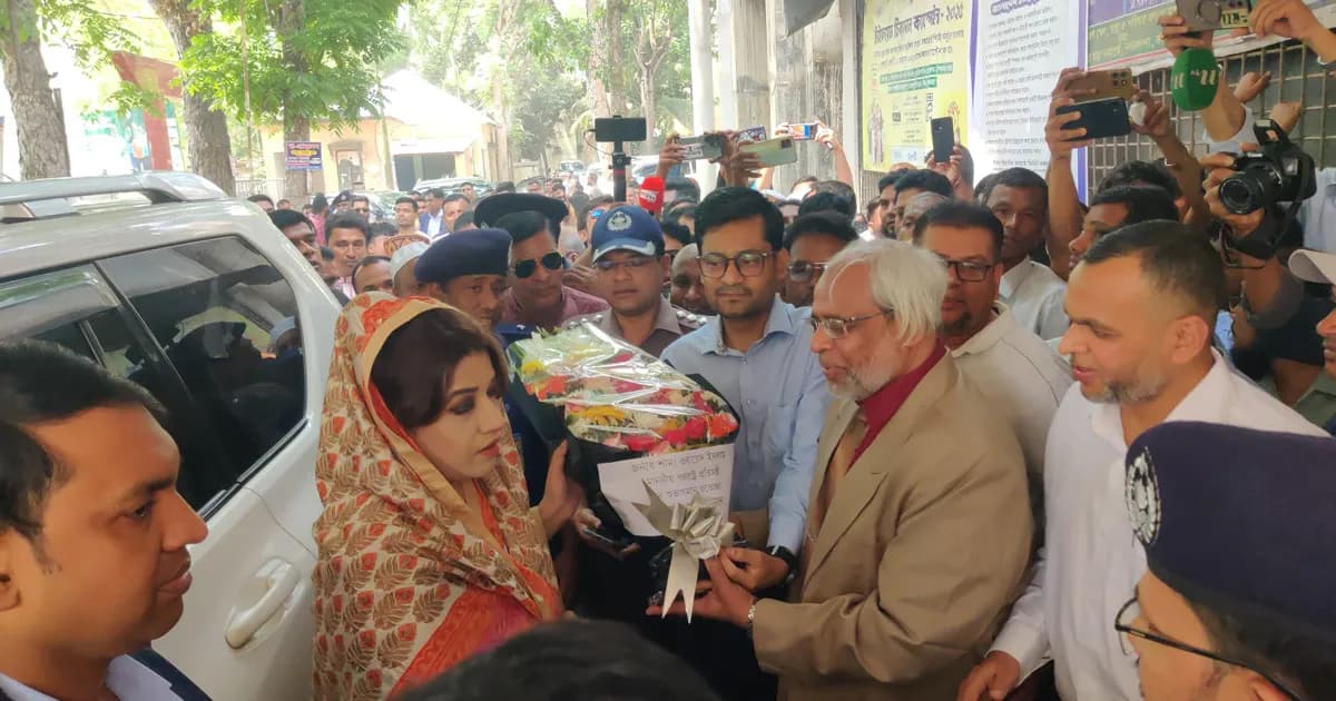 নগরকান্দা ও সালথায় দিনব্যাপী সফরে পররাষ্ট্র প্রতিমন্ত্রী শামা ওবায়েদ ইসলাম