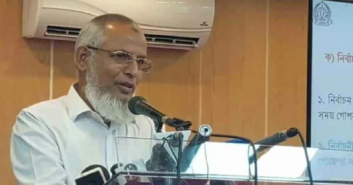 আইনে নেই শাপলা প্রতীক, তাই বরাদ্দ সম্ভব নয়: ইসি আনোয়ারুল