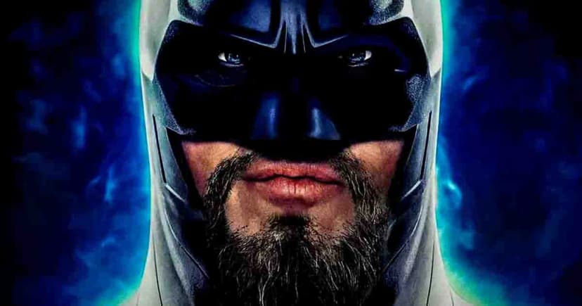 দাড়িওয়ালা ব্যাটম্যান দেখে ভক্তদের তুমুল আলোচনা