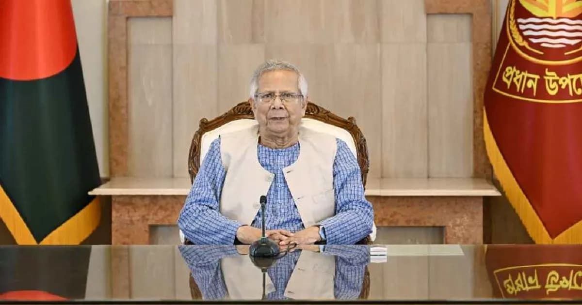 পিআর পদ্ধতিতে গঠন হবে সংসদের উচ্চকক্ষ: প্রধান উপদেষ্টা