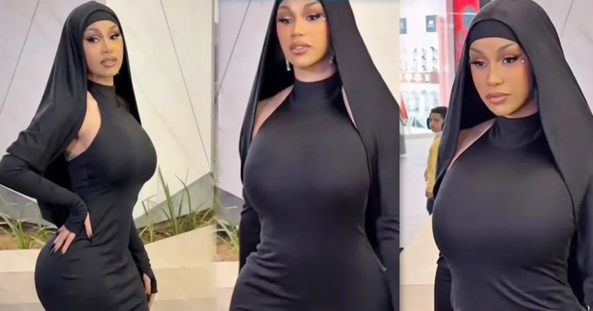 সৌদি আরবে গান গাইতে এসে হিজাব পরলেন মার্কিন র্যাপার কার্দি বি