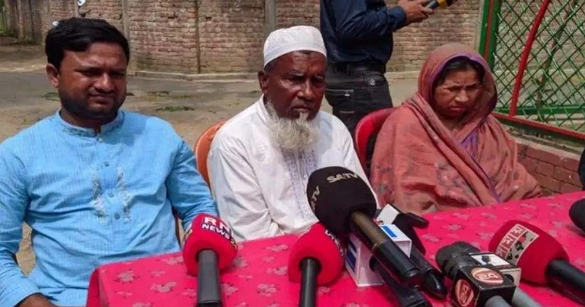 আবু সাঈদ হত্যা : রায়ে অসন্তোষ বাবা, চান সবার সর্বোচ্চ শাস্তি