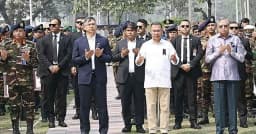 পিলখানা হত্যাকাণ্ড: বনানী সামরিক কবরস্থানে রাষ্ট্রপতি ও প্রধানমন্ত্রীর শ্রদ্ধা