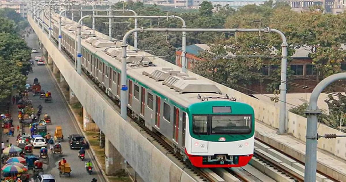 ১৫ মিনিটের বিরতির পর মেট্রোরেল চলাচল স্বাভাবিক