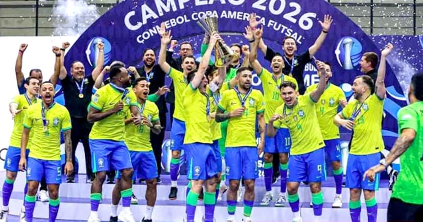 আর্জেন্টিনাকে ২–১ গোলে হারিয়ে চ্যাম্পিয়ন ব্রাজিল