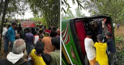 নীলফামারীতে বাস-ট্রাক-অটোরিকশার ত্রিমুখী সংঘর্ষ, আহত অন্তত ১২