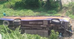 ফরিদপুরে পিকআপ-বাসের মুখোমুখি সংঘর্ষে নিহত বেড়ে ২