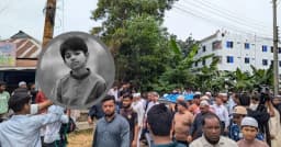 সবাইকে কাঁদিয়ে চিরনিদ্রায় শায়িত ১৩ বছরের শিশু অপ্রতিম