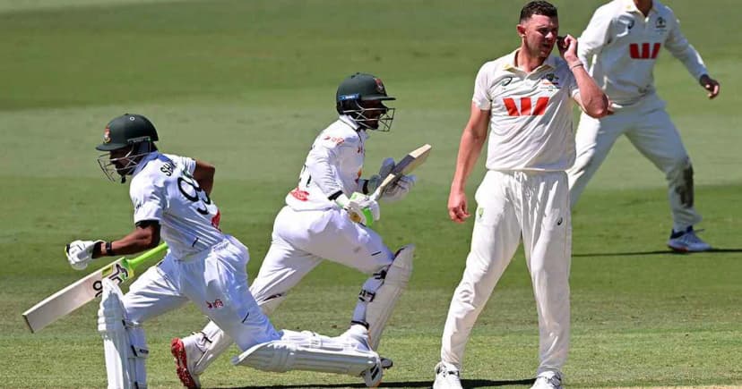ডারউইন টেস্টে দ্বিতীয় দিনেও টাইগারদের দাপট, হতাশ অস্ট্রেলিয়া