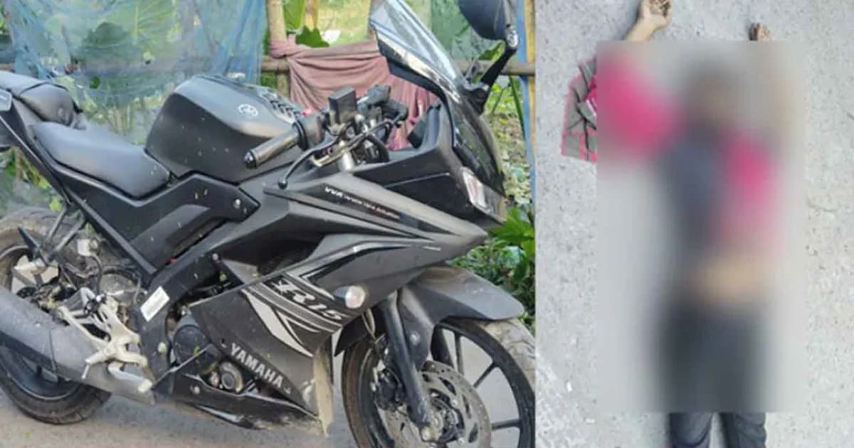 রাস্তায় পড়েছিল গুলিবিদ্ধ মরদেহ, পাশেই নম্বরপ্লেটহীন মোটরসাইকেল