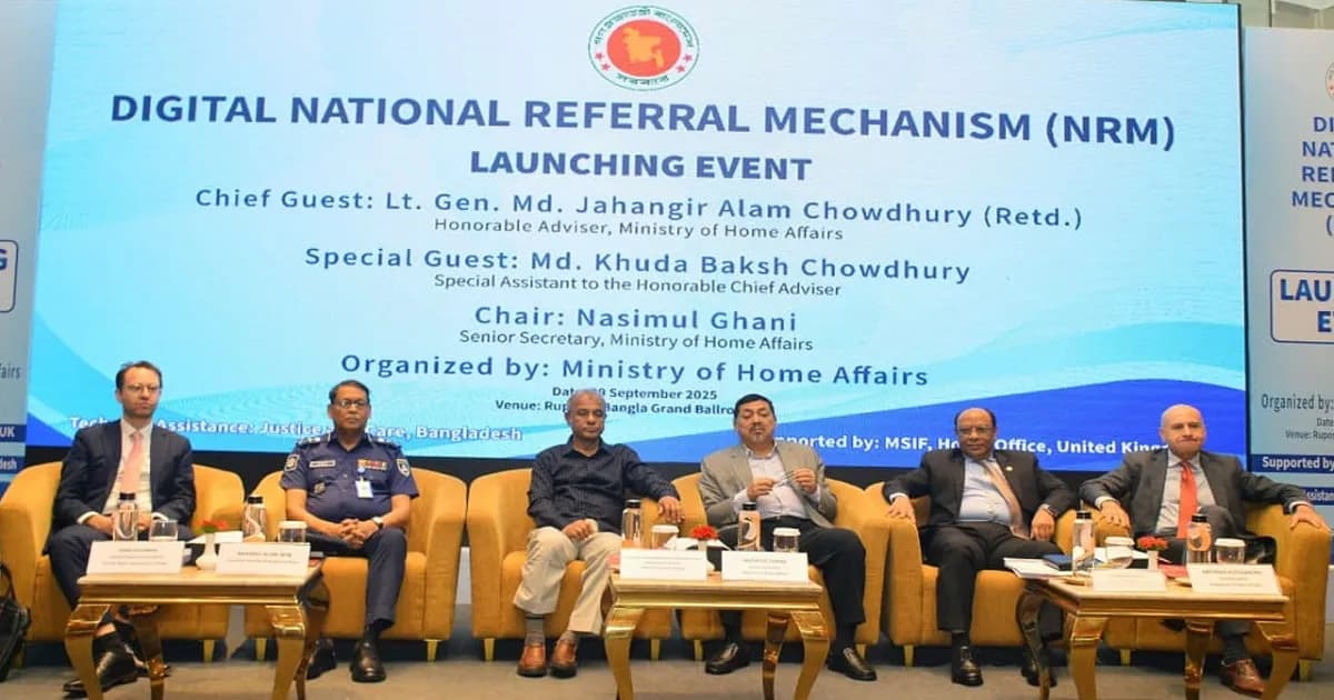 খাগড়াছড়িকে অস্থিতিশীল করার চক্রান্ত করছে একটি মহল: স্বরাষ্ট্র উপদেষ্টা