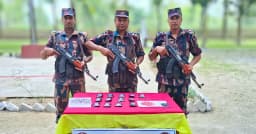 সীমান্তে ৭ হাজার পিস ভারতীয় ইয়াবা জব্দ