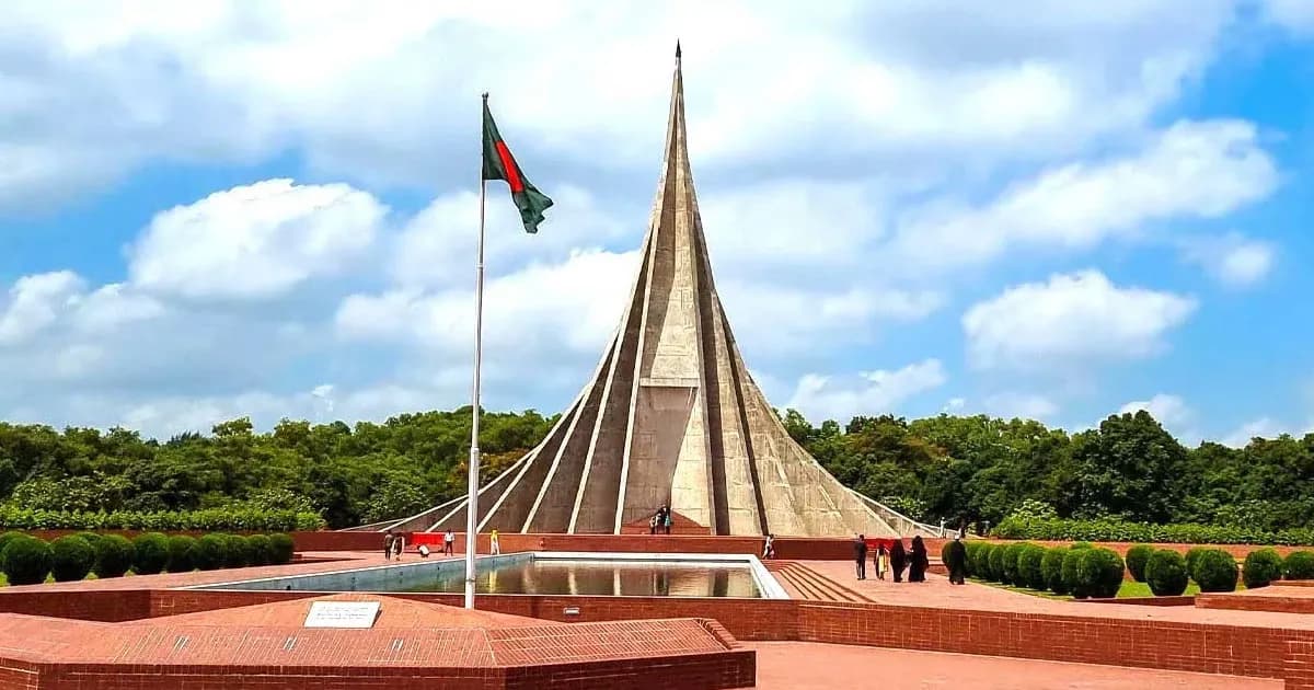 বীর শহীদদের শ্রদ্ধা জানাতে সম্পন্ন প্রস্তুত জাতীয় স্মৃতিসৌধ