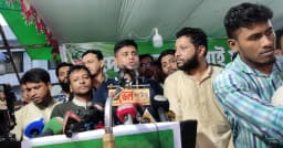 দেশে চাকরির বদলে মাদক-জুয়া উন্মুক্ত করা হয়েছে : হাসনাত