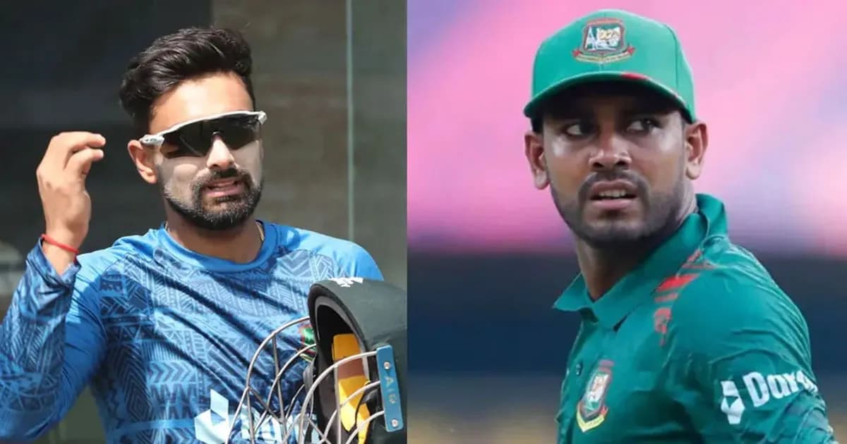 অধিনায়কত্ব হারালেন মিরাজ, ওয়ানডে নেতৃত্বে লিটন