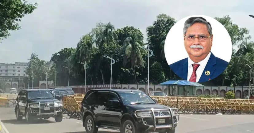বঙ্গভবন ছাড়লেন সাবেক রাষ্ট্রপতি মো. সাহাবুদ্দিন