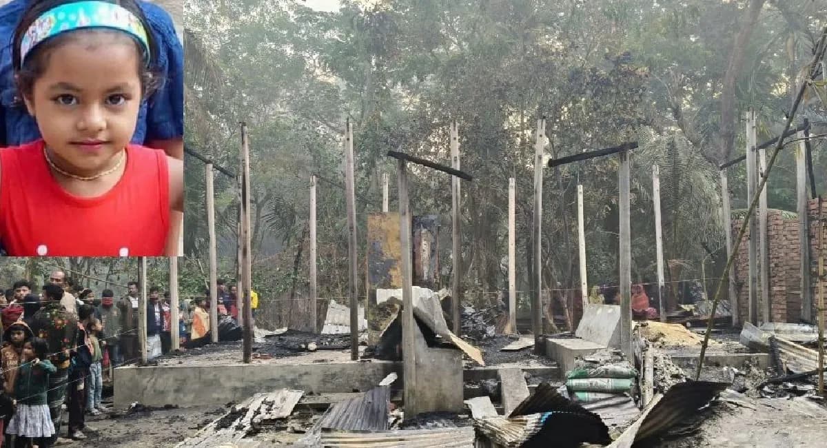 দরজায় তালা লাগিয়ে বিএনপি নেতার বসতঘরে আগুন, ঘুমন্ত শিশুর মৃত্যু