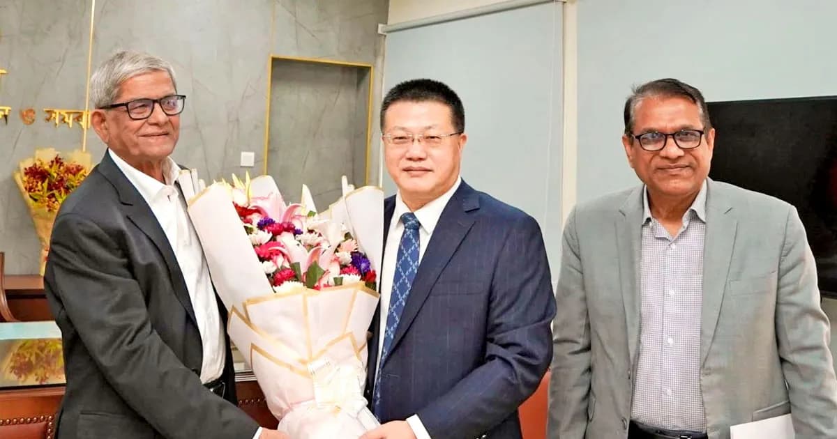 স্থানীয় সরকার মন্ত্রীর সঙ্গে চীনা রাষ্ট্রদূতের সাক্ষাৎ, তিস্তা প্রকল্প নিয়ে আলোচনা