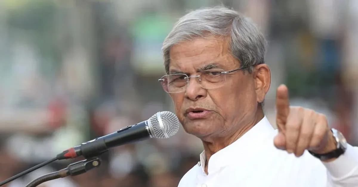 আ.লীগের ঘাপটি মেরে থাকা অনুচরেরা এখনও সক্রিয়: মির্জা ফখরুল