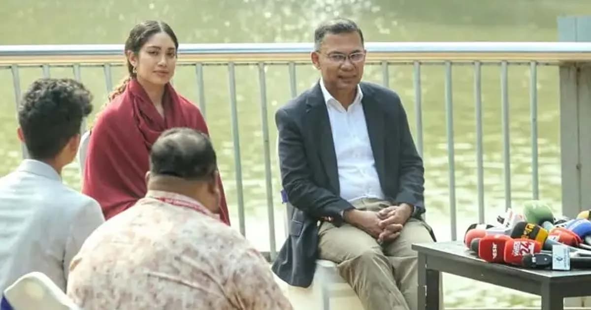 রিল মেকিং প্রতিযোগিতায় বিজয়ীদের সঙ্গে তারেক রহমানের সাক্ষাৎ