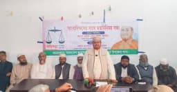 জীবননগরে সাংবাদিকদের সঙ্গে মতবিনিময় রুহুল আমিনের