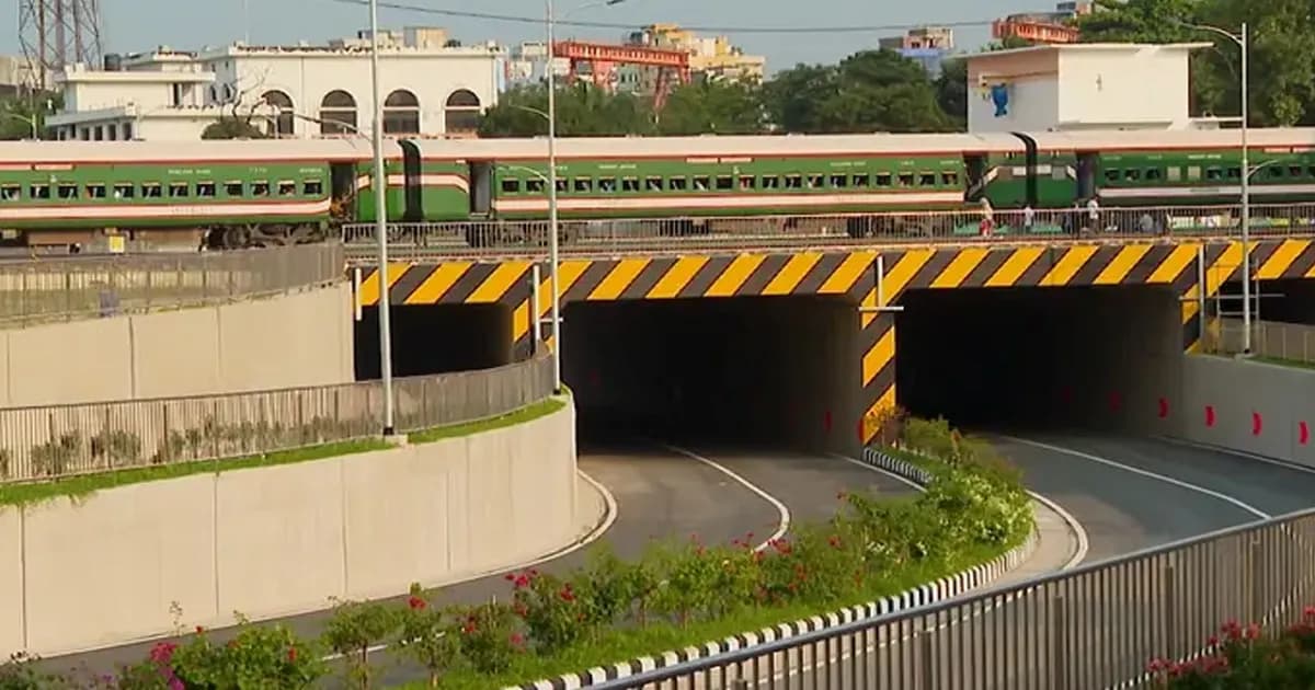 অবশেষে চালু হলো টিটিপাড়া আন্ডারপাস, যানজট কমাবে ব্যস্ত রুটে