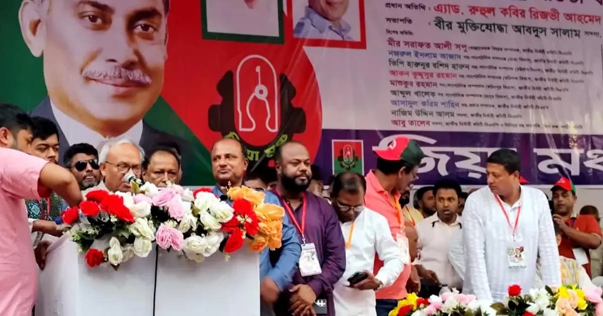 একটা দল শেখ হাসিনার মতোই মিথ্যাচার করছে: রুহুল কবির রিজভী