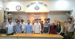 সাবেক এমপির বাসা থেকে আটক ১৫ ছাত্রলীগ নেতাকর্মী রিমান্ডে