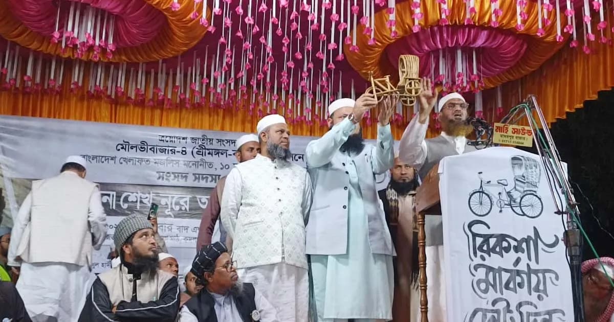 যারা গণভোটে ‘হ্যাঁ’ ভোট দিবে না তারা দেশের শত্রু: মামুনুল হক