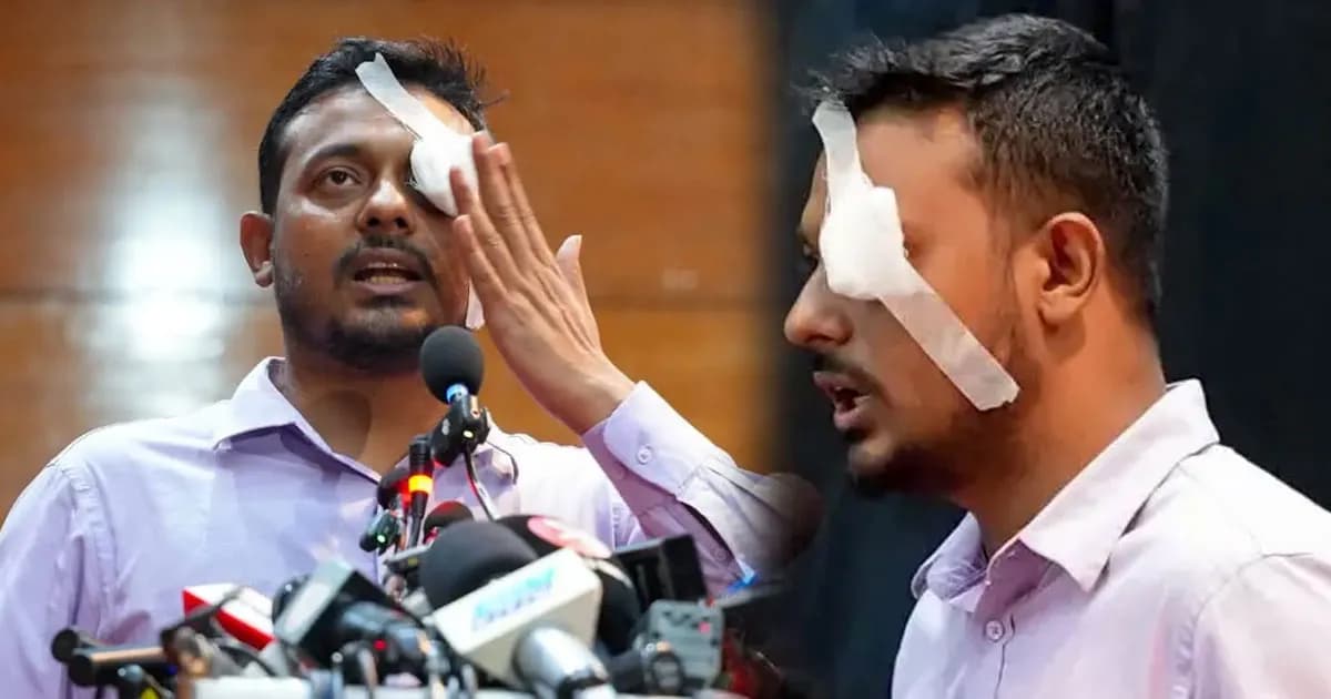 নাসীরুদ্দীন পাটওয়ারীর চোখে ব্যান্ডেজ, জানা গেল আসল কারণ