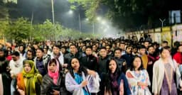 তফসিল ঘোষণাকে স্বাগত জানিয়ে ঢাবিতে ছাত্রদলের মিছিল