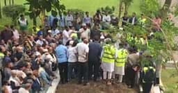 জাতীয় কবি নজরুলের কবরের পাশে চিরনিদ্রায় শায়িত হাদি