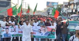 লোহাগাড়ায় যুবদলের প্রতিষ্ঠাবার্ষিকীতে নেতাকর্মীদের বর্ণাঢ্য র্যালি