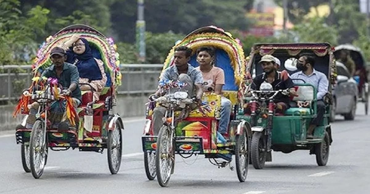 সৌর বিদ্যুতে চার্জ না করলে নিবন্ধন পাবে না ব্যাটারিচালিত রিকশা