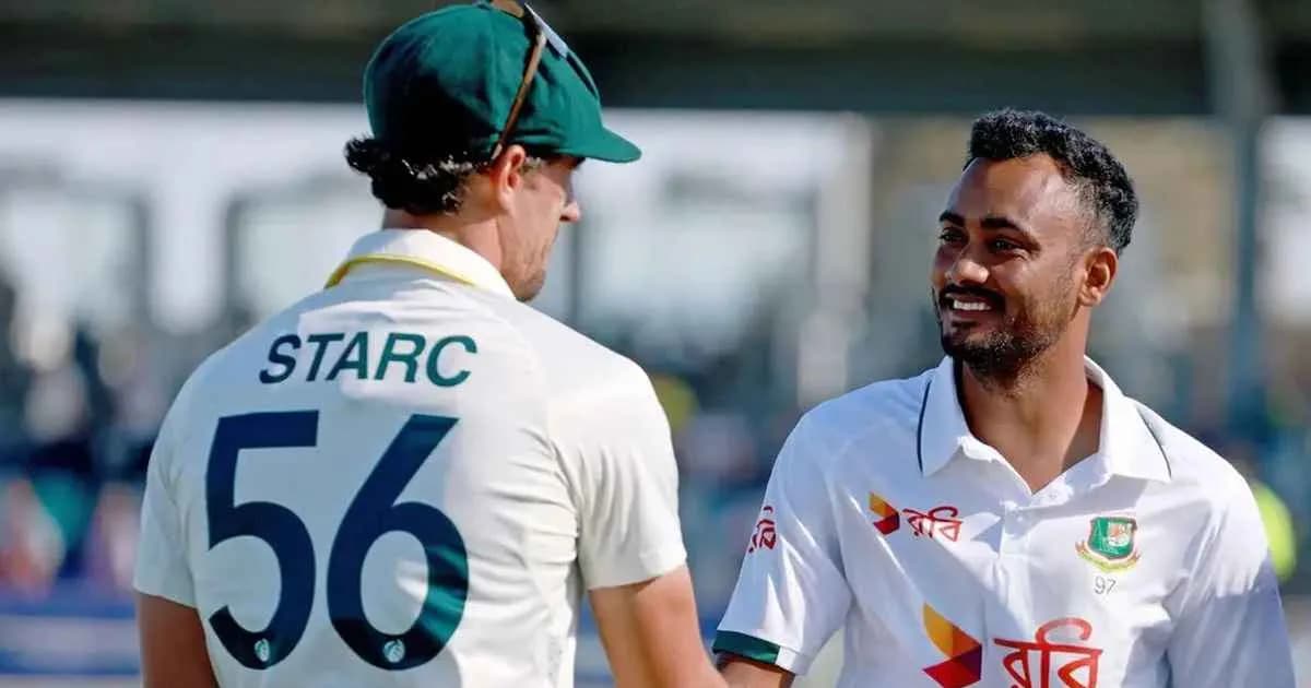 প্রথমবার সিংহাসনে মিচেল স্টার্ক, বড় লাফ শরিফুলের