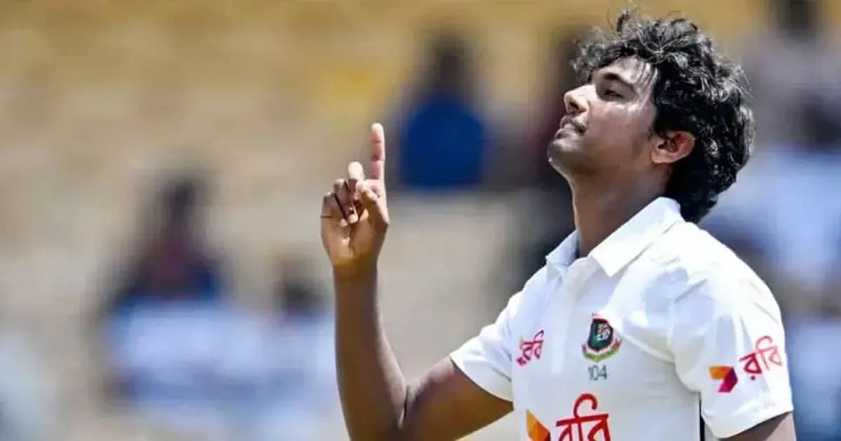 হাসান মাহমুদের ৪ উইকেট, পিছিয়ে থেকেও ব্যাটিংয়ে বাংলাদেশ